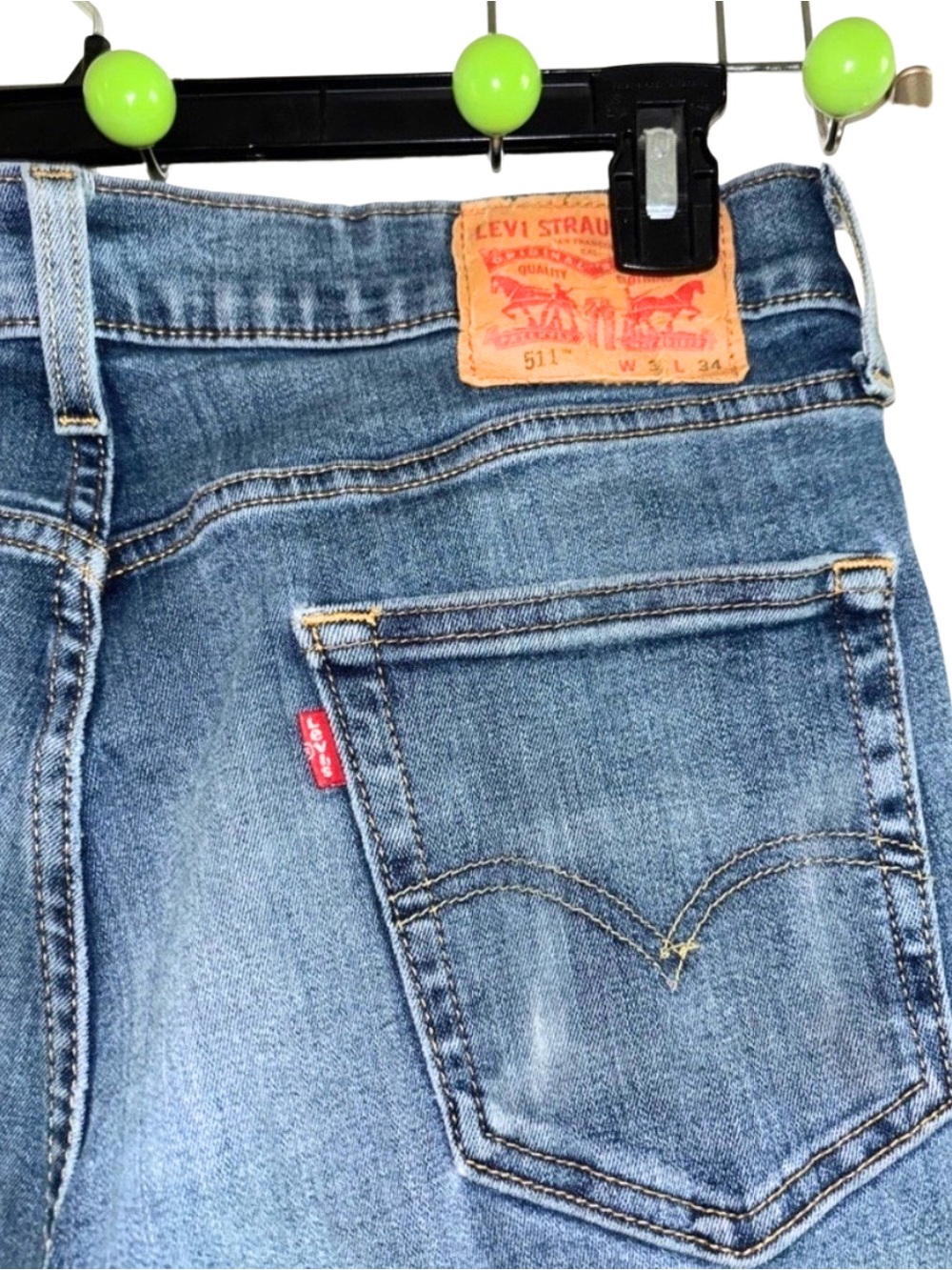 Mens Levis 511 - Picture 3 of 6
